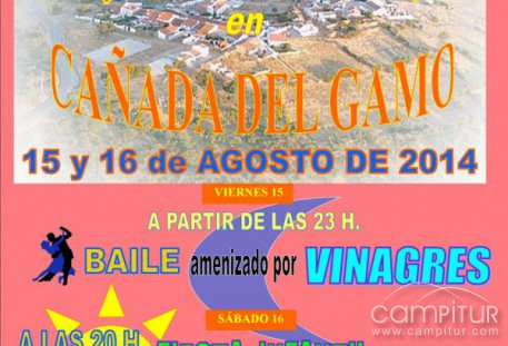 Programación Fiestas en Piconcillo, Navalcuervo, Cañada del Gamo y La Cardenchosa-Los Morenos 