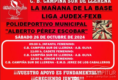 Agenda fin de semana C.B. Campiña Sur de Llerena 