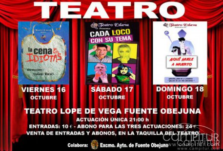Fin de semana de teatro en Fuente Obejuna 
