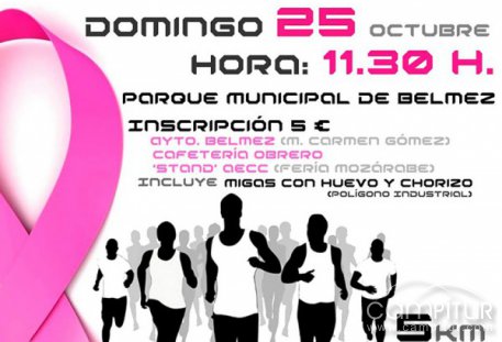 III Marcha Contra el Cáncer de Mama en Belmez